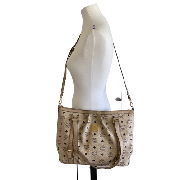 MCM Handbags - **SOLD**MCM Visetos Shopper Crossbody**